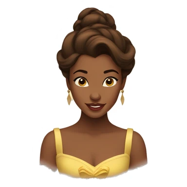 beauty and the beast belle sticker
