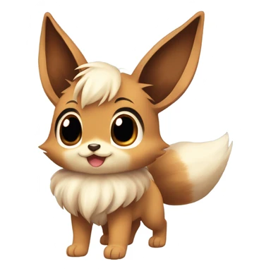 Chibi Eevee sticker
