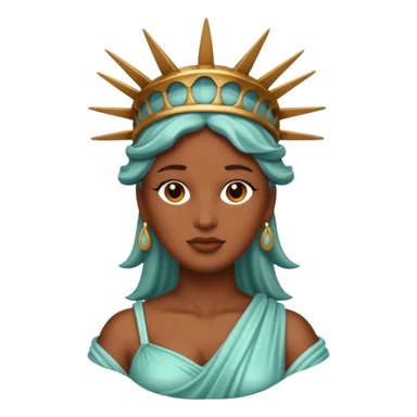 Lady Liberty sticker