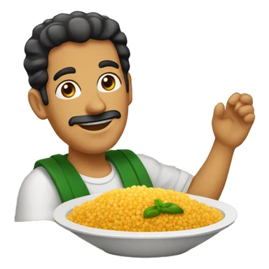 Un couscous a l'Algérie  sticker