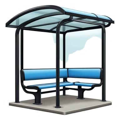 bus shelter sticker