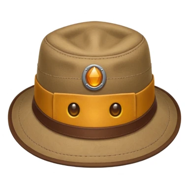 safari hat sticker