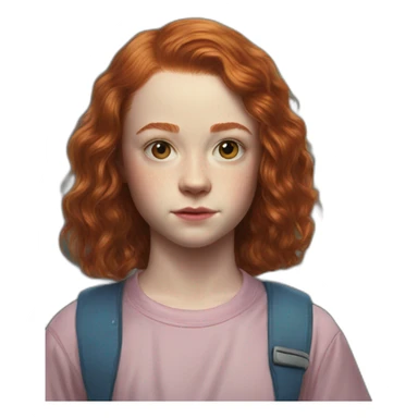 Max mayfield sadie sink stranger things sticker