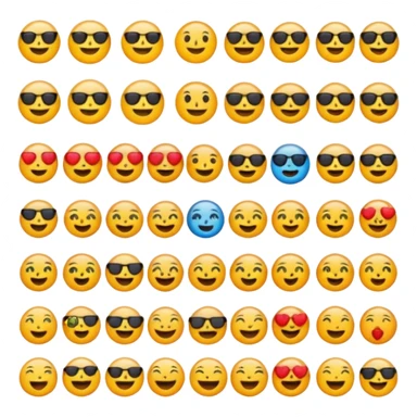 Random fun useful emojis sticker