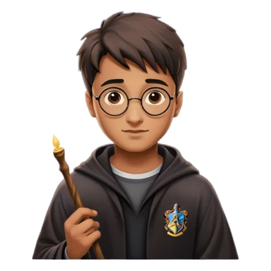 Live and moving paintings set in the universe of harry potter. While having the charm and care of a renaissance old school painting, the character also has a modern look and charm of a young guy in his prime.  sticker