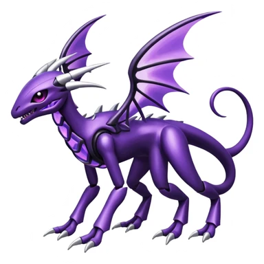Shiny Genesect-Miraidon-Lunala-Fakémon-hybrid-creature (full body)  sticker