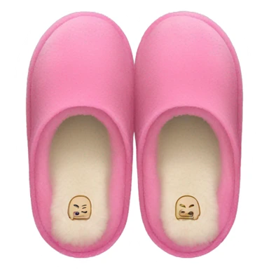 pink ugg slippers sticker