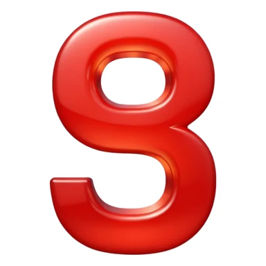 A 3D number 3 in a movie theater setting, shiny red surface; bright spotlights from above; cinematic glow with subtle haze; glossy, premium Hollywood countdown look; centered composition. sticker