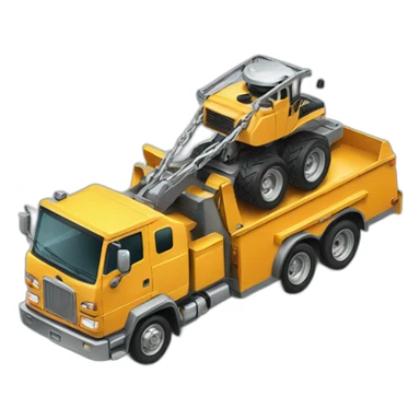 Tow truck carrying a tow truck, carrying a tow truck, carrying a tow truck carrying a tow truck sticker