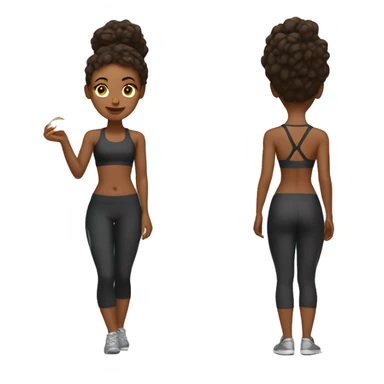 Create a fit girl on fire sticker
