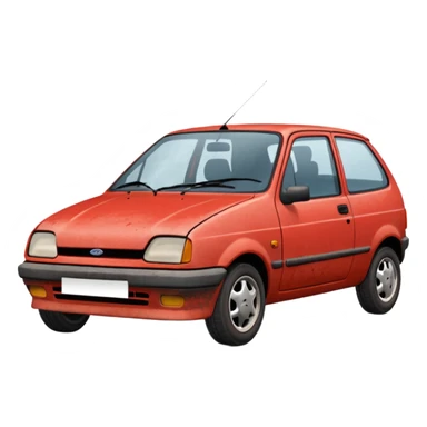 Ford fiesta 1998 MK4 old sticker