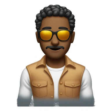 tis good but let him wear a sunglasses and remove the shirt sticker