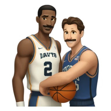 Richtofen and Dempsey playing basketball sticker