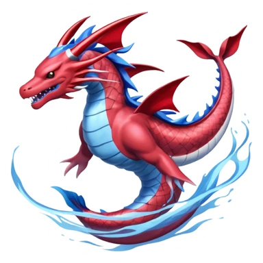 Gyarados-Suicune-Kyogre-fusion, full body sticker