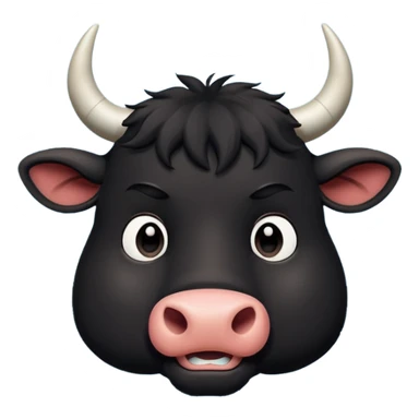 Ferdinand (black) from the Ferdinand disney movie sticker