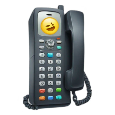 Un téléphone sticker