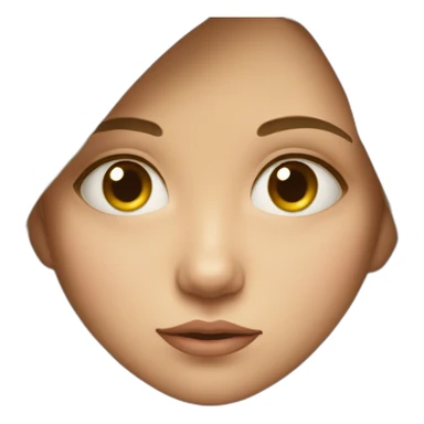 young girl with a tear on face sticker