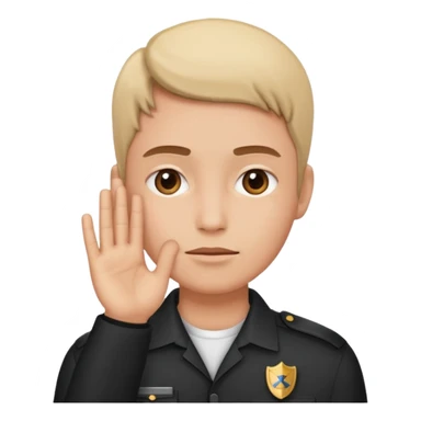 estas seguro preguntado  con mano en la cara de seguridad sticker