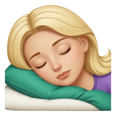 Blonde white girl napping with Mexican  sticker