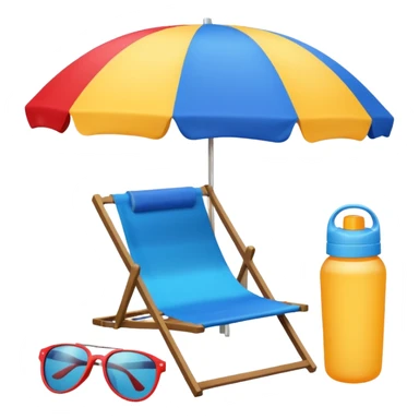 vacation equipment sticker