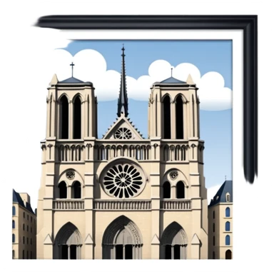 notre dame sticker