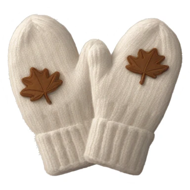 Cozy fall mittens  sticker