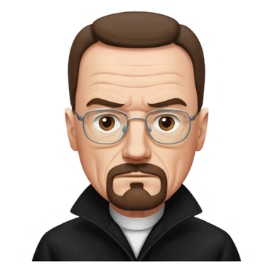 Walter white in coat  sticker