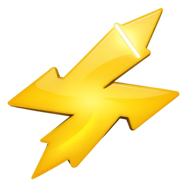 rayo amarillo sticker