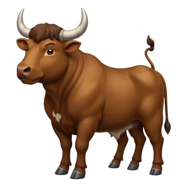 Foot obsessed bull  sticker