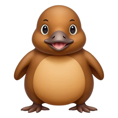 Fatty the platypus sticker
