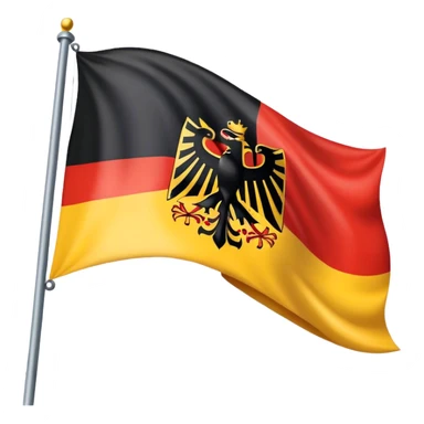 German empire flag  sticker