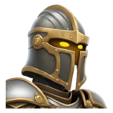 animated armor from Dungeons & Dragons super realistic sticker