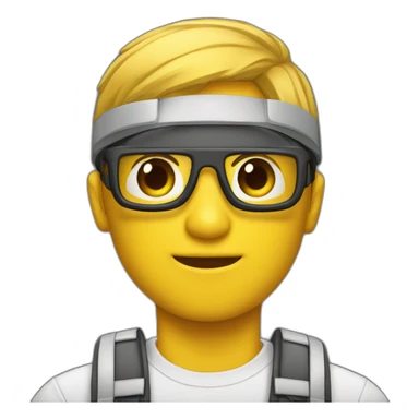 A man with coding skills. Member of the crew named "La brigade des stups" sticker