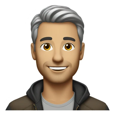 generate lady gaga husband Michael Polansky only him sticker