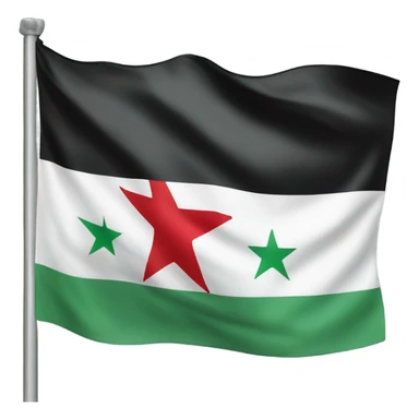 free syrian flag sticker