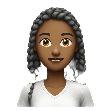 Tennis girl  sticker