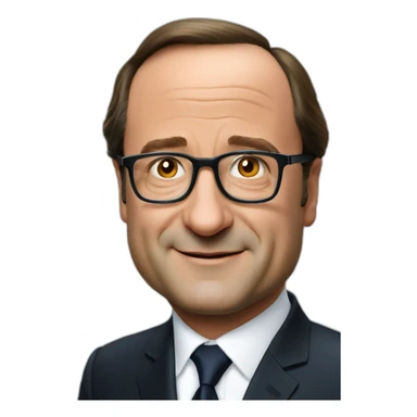 François Hollande sticker