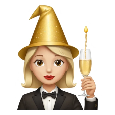 😅 qui fête anniversaire  sticker