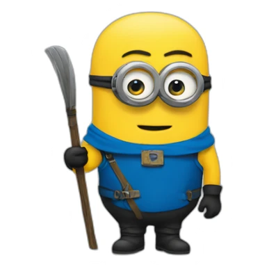 estonian nationalist minion sticker