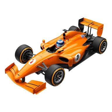 mclaren formula 1 car sticker