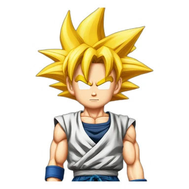 goku super sayan sticker