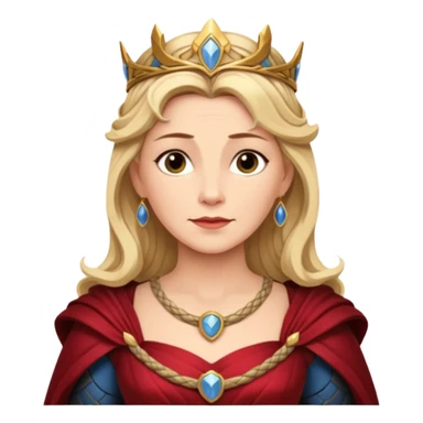 Frigga middle age mother of thor sticker