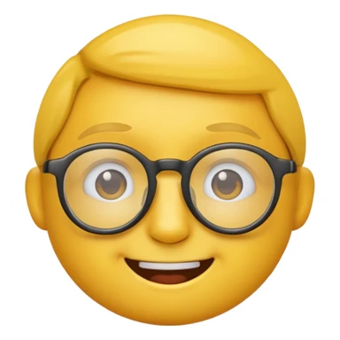 nerd emoji sticker