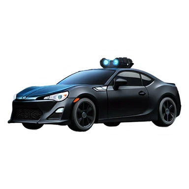 Fr-s Haunted Darth Vader’s ice cube race car, glowing light saber bumpers  sticker