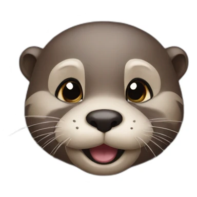Otter sarcastic sticker