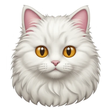fluffy cat sticker