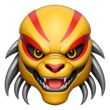 smiling predator sticker