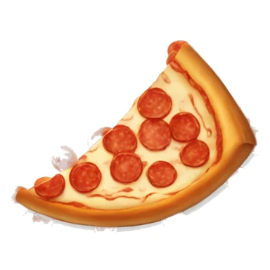 Slice of pepperoni sticker