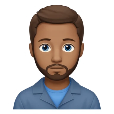  Edwin Epps from 12 Years of Slave with blue eyes, brown hair and short beard, light brown outfit sticker