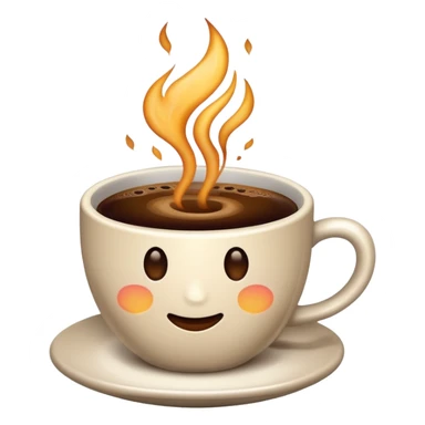 coffee in the morning sticker